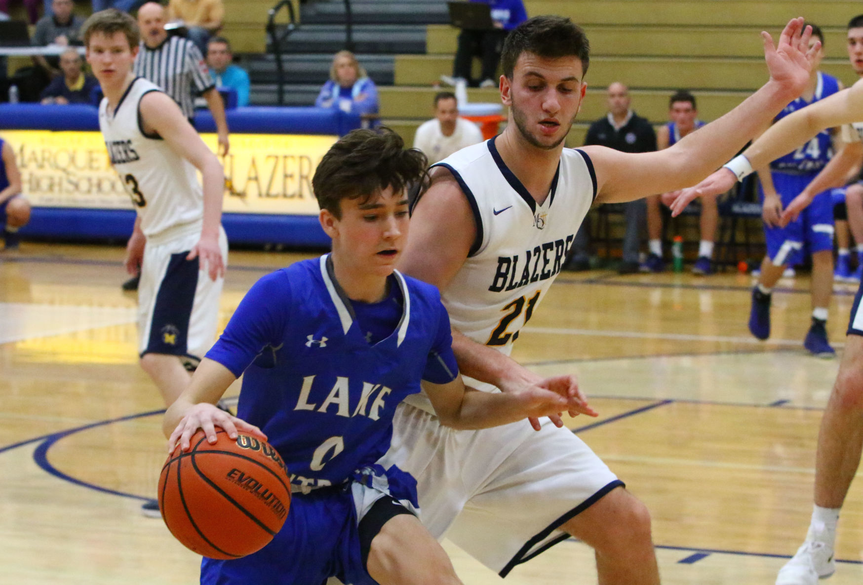Gallery: Lake Central at Marquette Catholic boys basketball